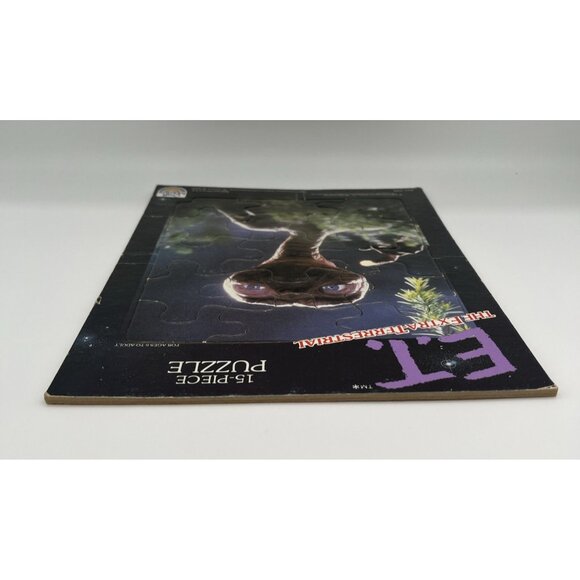 Vintage E.T. The Extra-Terrestrial 15 Piece Tray Puzzle 1982 Craft Master 8x11" - Picture 13 of 16